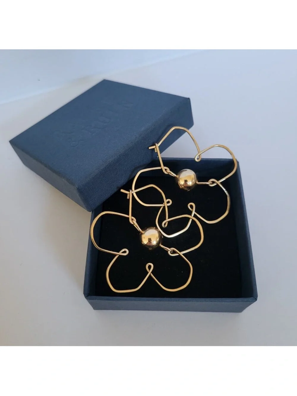 Rackk and Ruin Gold Daisy Earrings